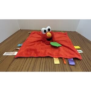 Bright Starts Sesame Street Snuggle with Elmo Lovey Security Blanket Teether Toy